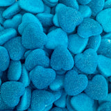 Blue Shiny Hearts